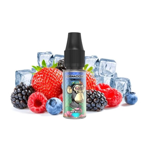 TORNADOLIQ -  MR BLUE SEL DE NICOTINE 10ML