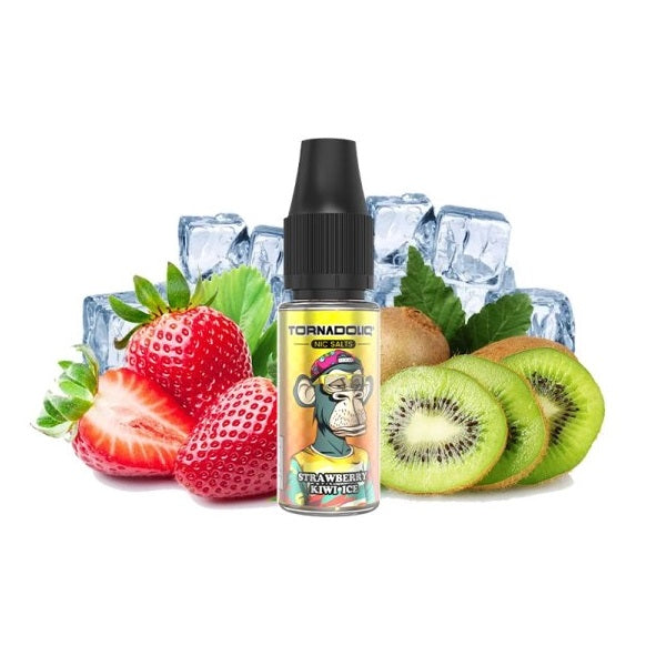 TORNADOLIQ - STRAWBERRY KIWI ICE SEL DE NICOTINE 10ML